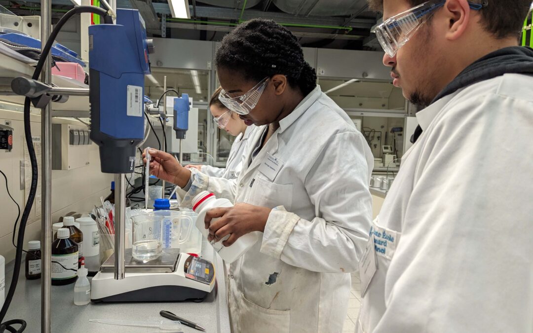 Studierende aus dem Ausland experimentieren an der HSNR