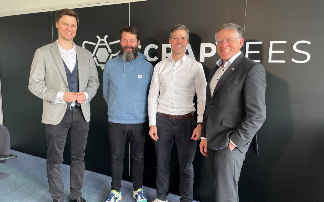 Start-Up „ScrapBees“ aus Neuss nimmt an Landesprogramm Scale-Up NRW teil
