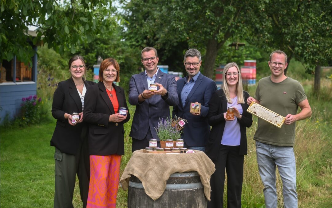 Eine Millionen Bienen liefern Bio-Honig aus Bedburg-Hau
