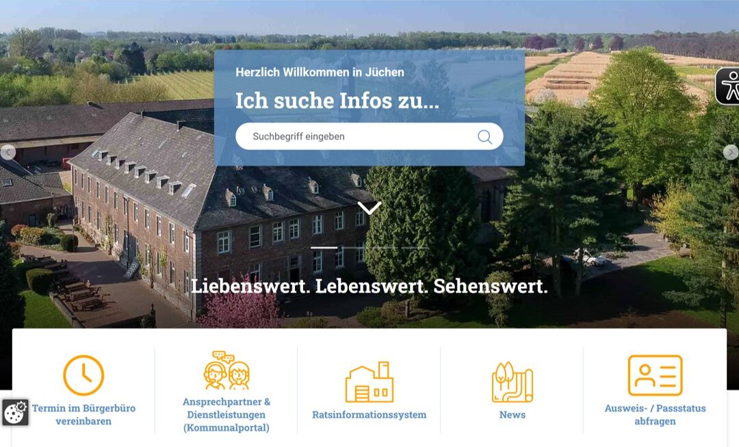 Neuer Internetauftritt der Stadt