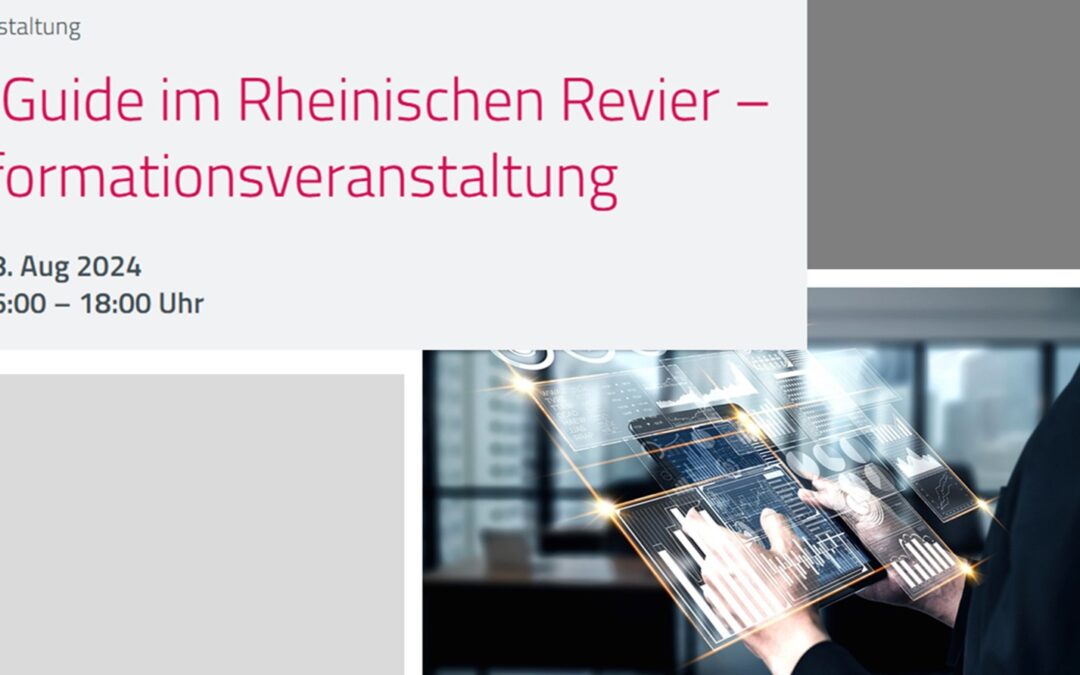 KI Guide im Rheinischen Revier – Einladung zur Informationsveranstaltung