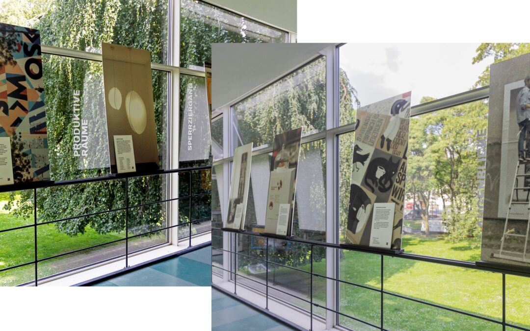 Ausstellung am Fachbereich Design