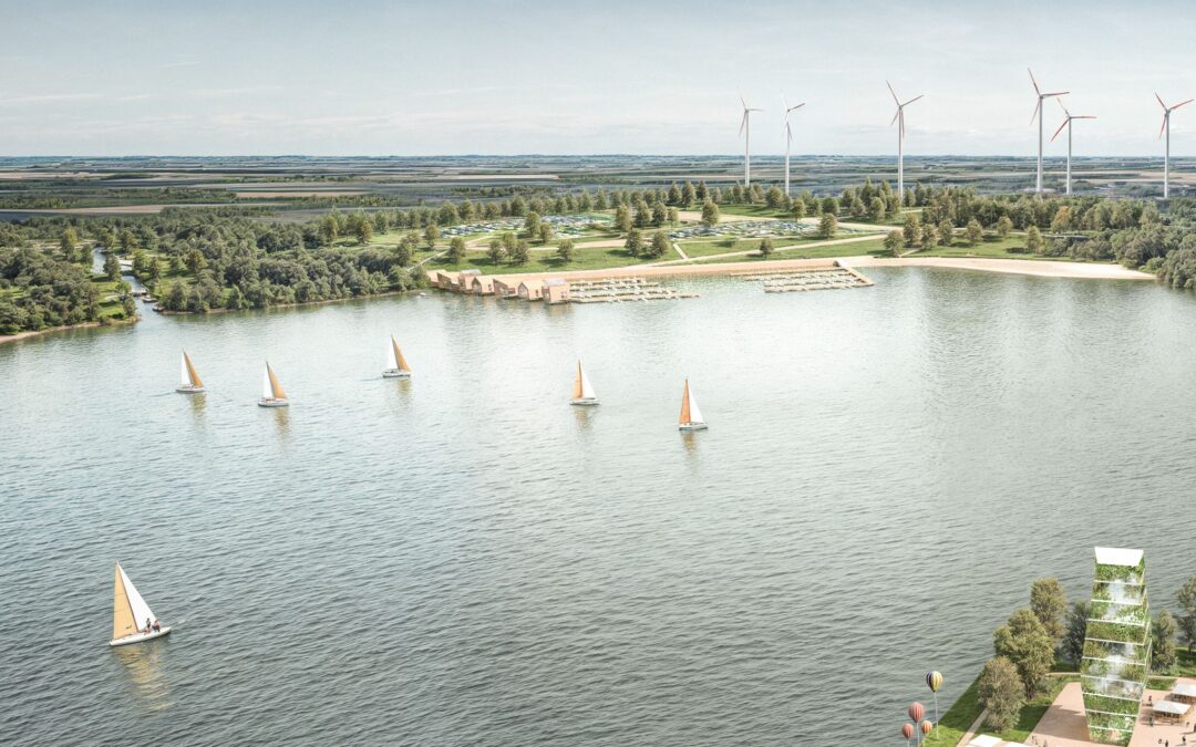 Seeufer bei Wanlo soll Freizeit- und Tourismuscenter werden