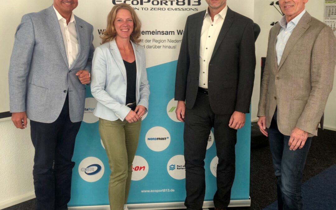 Die Häfen Rheinland-Pfalz sind neues Mitglied im Förderverein EcoPort813