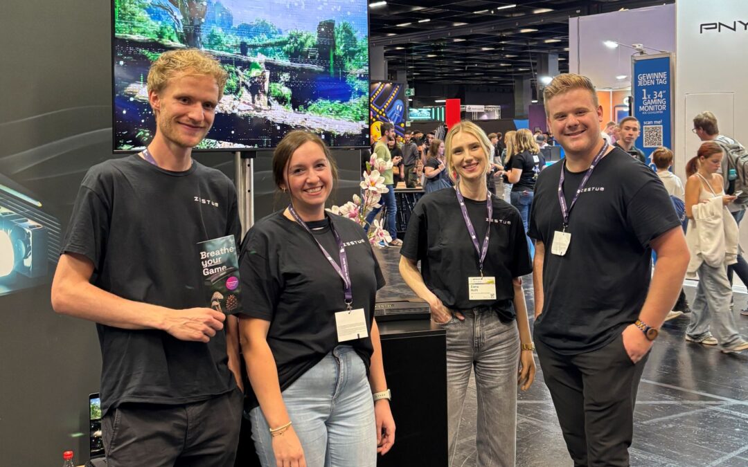 Zestum bei der "Gamescom": Start-up präsentierte sein erstes Produkt in Köln