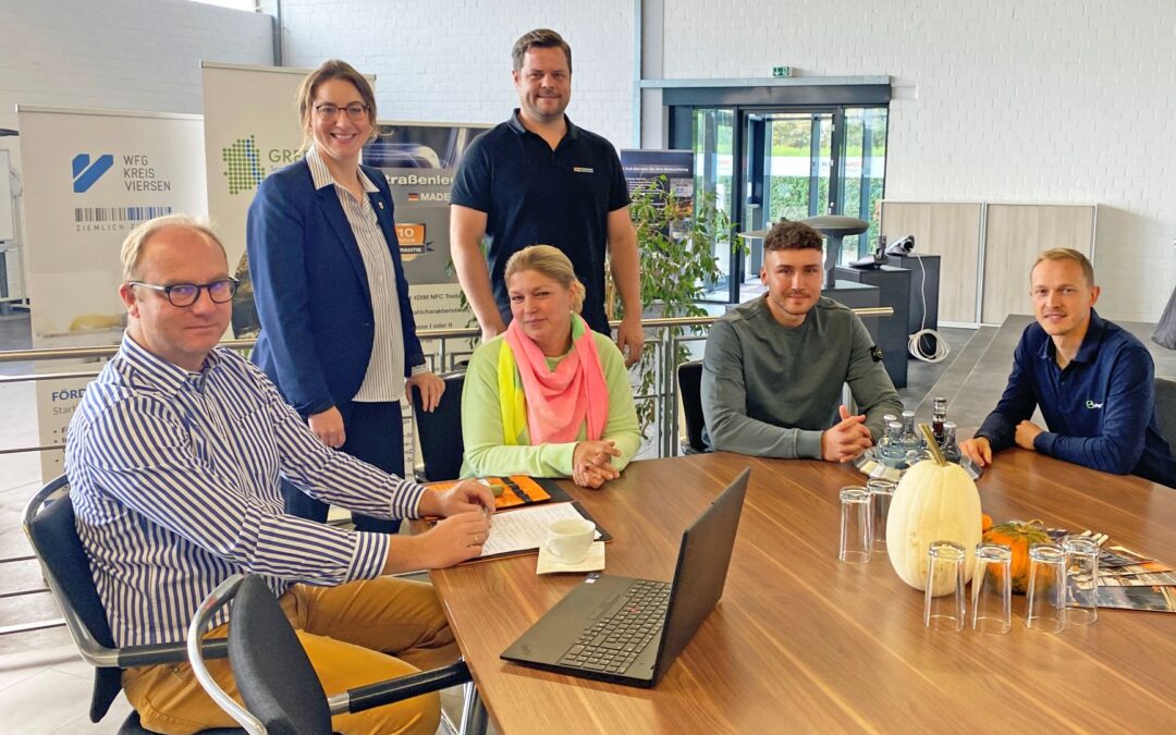 Fördermittel unterwegs: Erfolgreicher Austausch bei CONPOWER in Grefrath