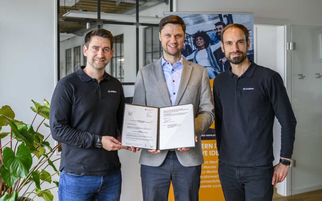 Junges Maschinenbau-Start-up setzt auf Innovation und starke Netzwerke