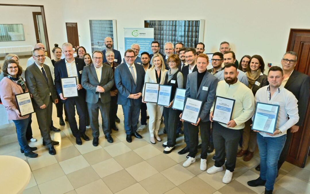 Prämierung für nachhaltiges Wirtschaften