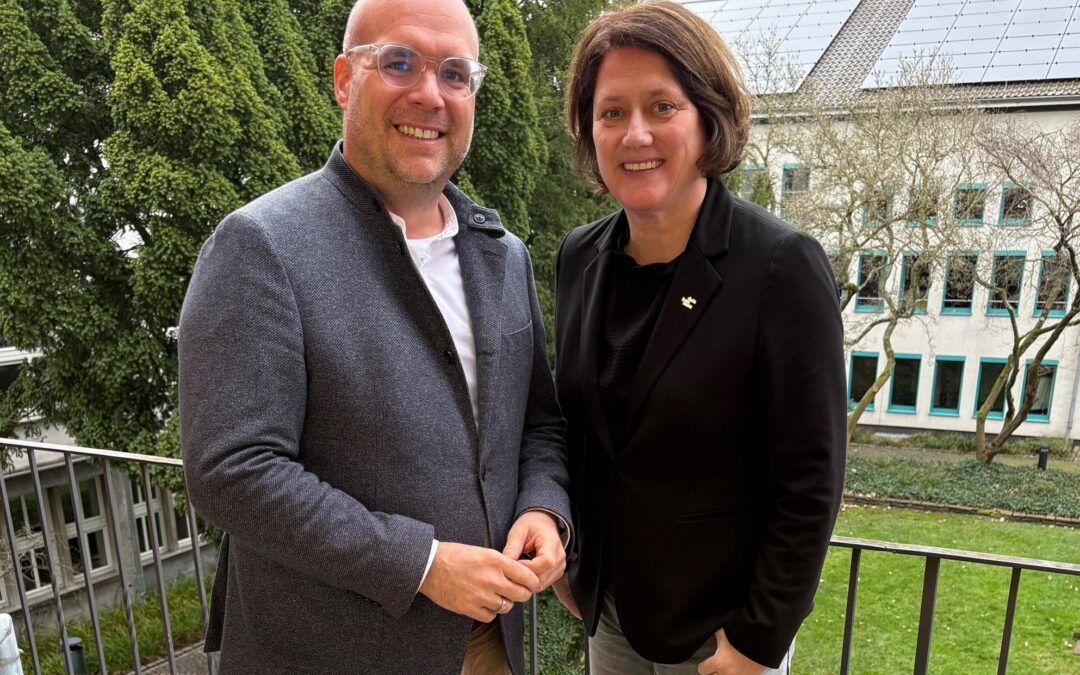 Landrätin Reinhold und Bürgermeister Horn-Heinemann bekräftigen interkommunale Zusammenarbeit