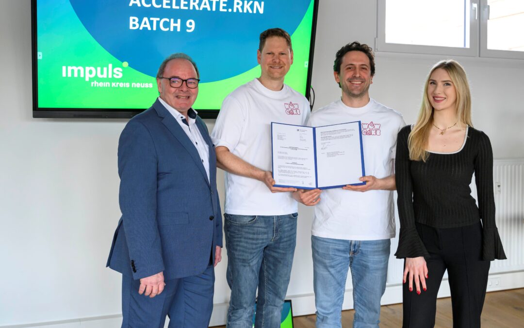 Kreisprogramm „accelerate.RKN“ fördert Start-up wow cake