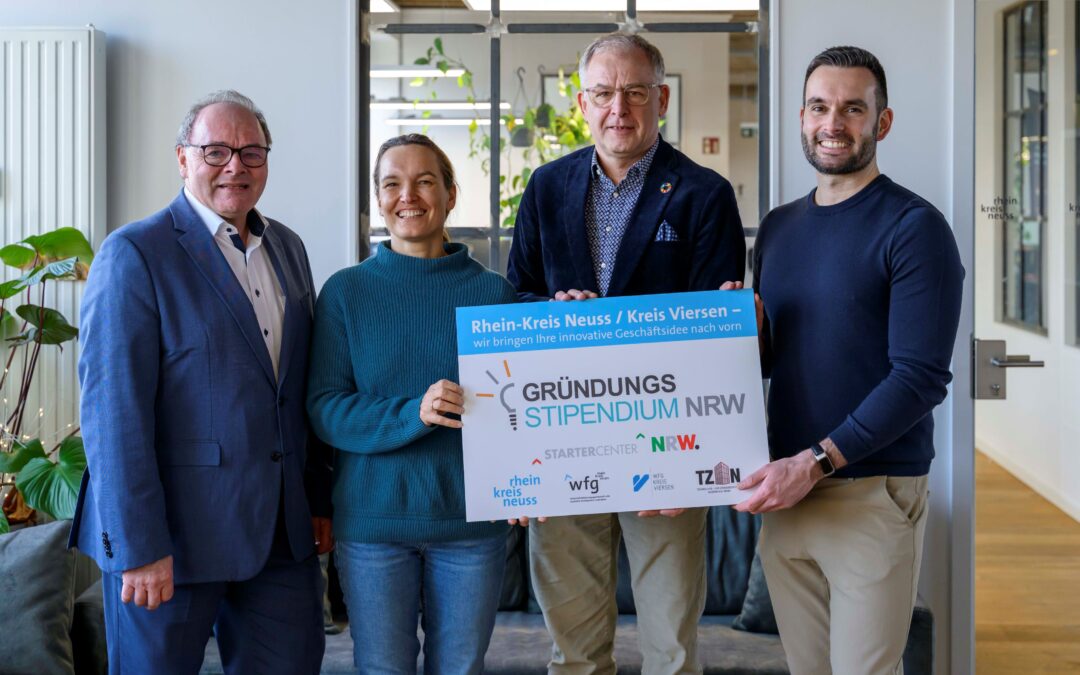Start-up überzeugt Jury und erhält Gründungsstipendium NRW