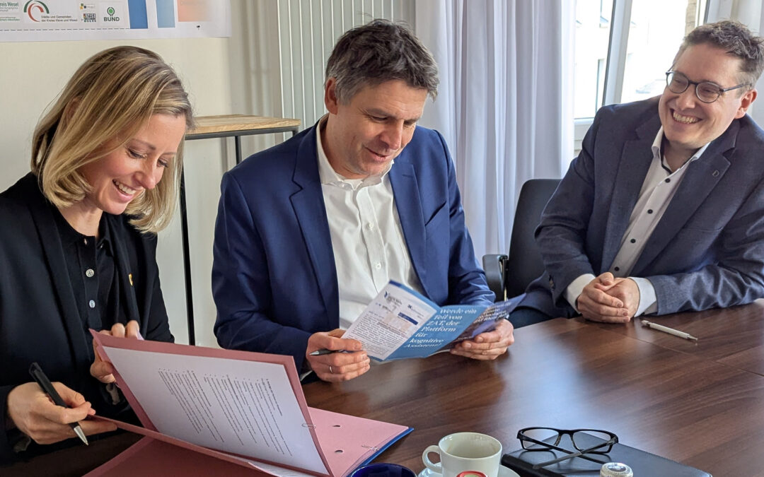 Hochschule Rhein-Waal und Stadt Moers unterzeichnen eine Absichtserklärung