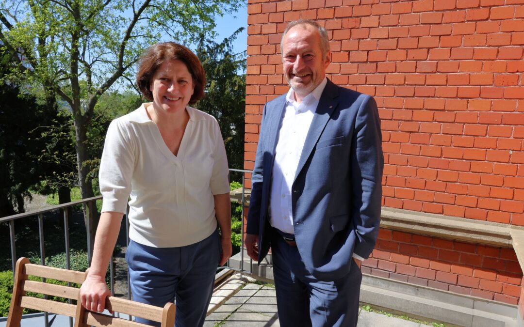 Landrätin und VRR-Vorstandssprecher bekräftigen Zusammenarbeit