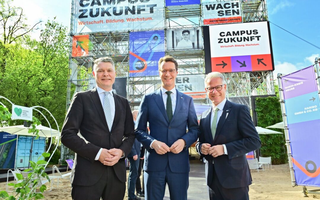 NRW-Ministerpräsident besucht den Campus Zukunft
