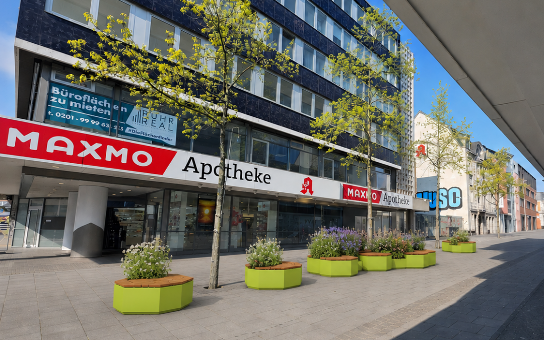 Mönchengladbacher Innenstadt als Ort der Begegnung und Bewegung