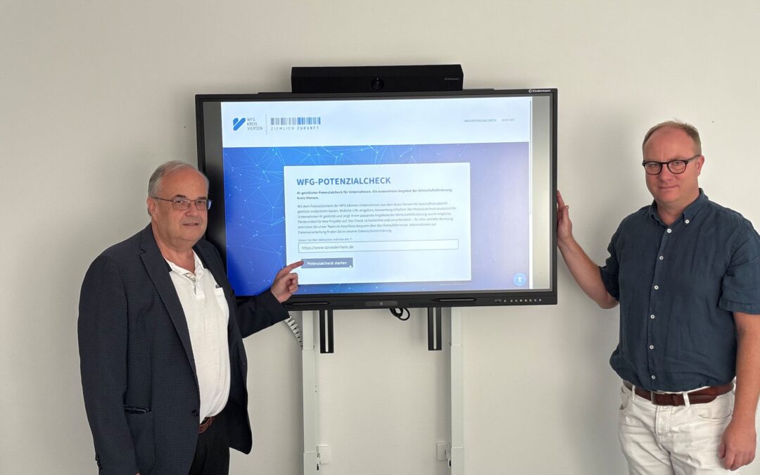 WFG startet KI-gestützten Potenzialcheck